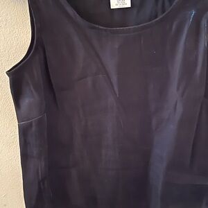 Elegant Black Sleeveless Tank Top